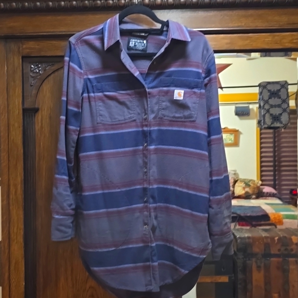 Carhartte womans flannel